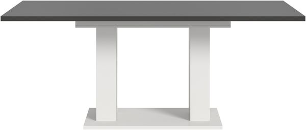 Kulissen-Esstisch >Motion< ausziehbar 190cm, Grau / Weiß - 150/190x76x90cm (BxHxT) Bild 5