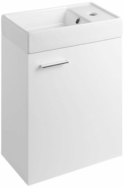 ZOJA Unterschrank 39,5 x 50 x 22 cm, weiss