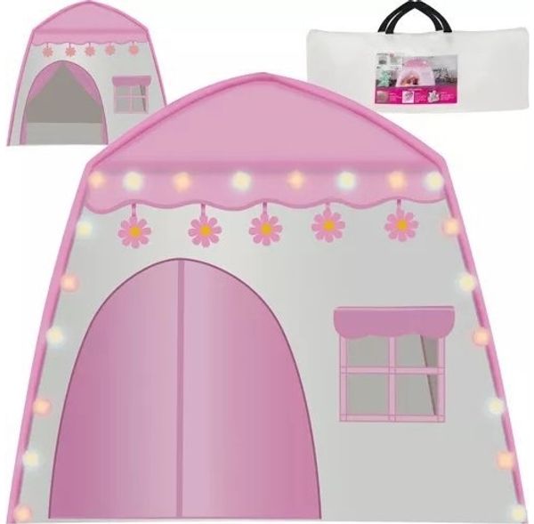 Kruzzel NAMIOT Kinderzelt Haus + Lichter 23472