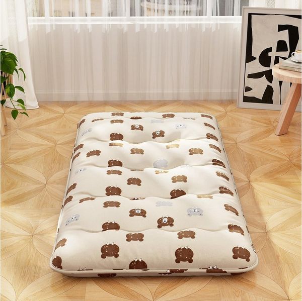 Futonmatratze, COSTWAY, 10 cm hoch, Futon Matratze, Tatami-Matte, Klappmatratze, 90x200cm