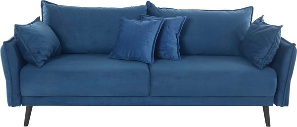 COLLECTION AB Schlafsofa Asra, incl. Bettfunktion und Bettkasten, Seitentasche im Armteil, Federkern