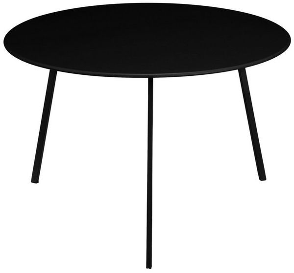 Mica Decorations Beistelltisch Mica Decorations Seattle Beistelltisch H38 x Ø58 cm Schwarz