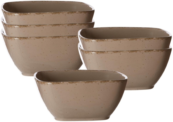 Ritzenhoff & Breker Casa Beilagenschale ø 14 cm 6er Set grau Bild 1