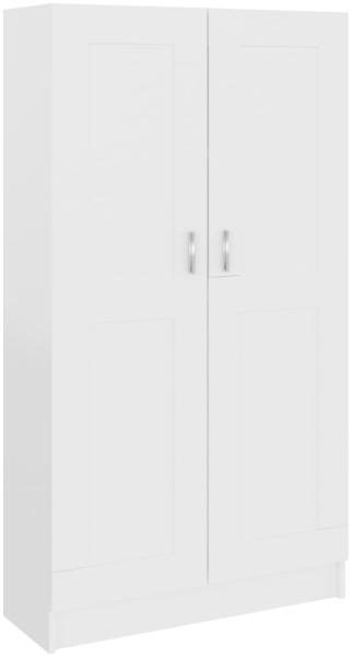 vidaXL Bücherschrank Weiß 82,5x30,5x150 cm Holzwerkstoff 802723