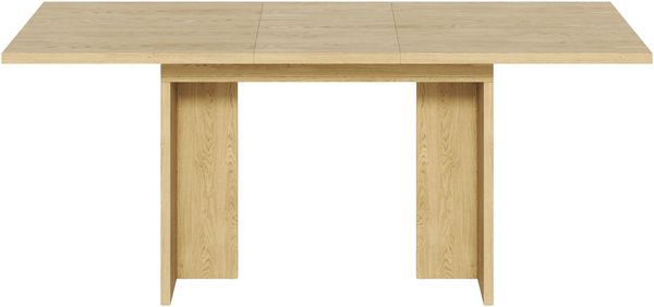 Esstisch ausziehbar H 75 x T 140/180 x B 80 cm, MDF in Eichenoptik, 30 mm Tischplatte, für 6–8 Personen Bild 10