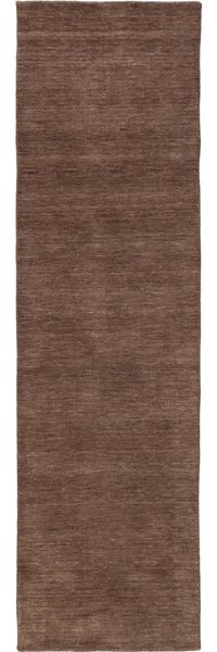 Gabbeh Teppich - Softy - Uni 200 x 80 cm - braun - läufer
