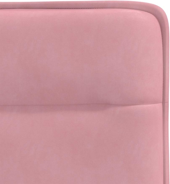 vidaXL Esszimmerstühle 2 Stk. Rosa Samt 4101213 Bild 6