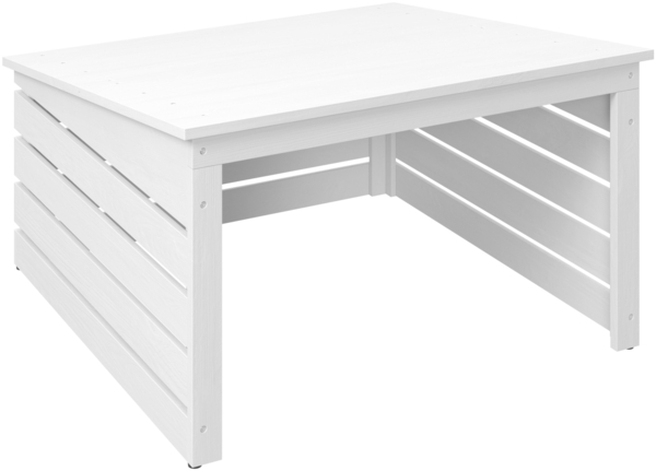 STEELSØN 'Myrion' Mähroboterhaus mit Pultdach, Holz, weiß