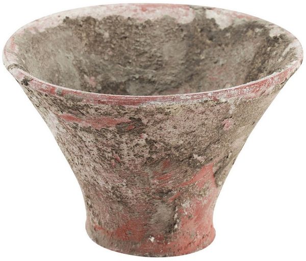 Posiwio Übertopf Harztopf Tontopf Vintage Terrakotta Pflanztopf 7cm 2er Set, 2 Stück