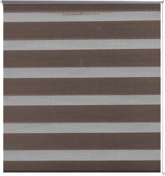 Doppelrollo 40 x 100 cm Kaffeebraun 240185
