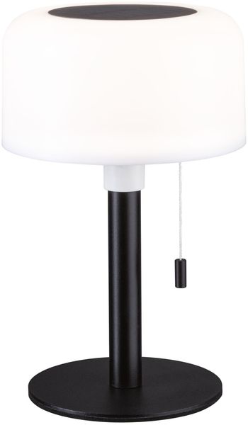 Paulmann 94607 LED Akkuleuchte Bartja 2700K IP44 dimmbar schwarz