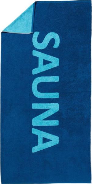 Erwin Müller Saunatuch Saunatuch, Walkfrottier (1-St), Walk-Frottier Schriftzug