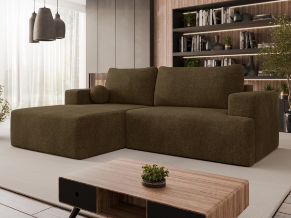 Ecksofa Mivo (Farbe: Wave 09, Seite: Links)
