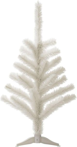 Künstlicher Weihnachtsbaum weiß 30cm Weihnachtsdeko Tannenbaum Christbaum Tanne