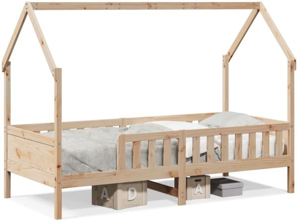 vidaXL Kinderbett 90x200 cm Massivholz Kiefer 850701