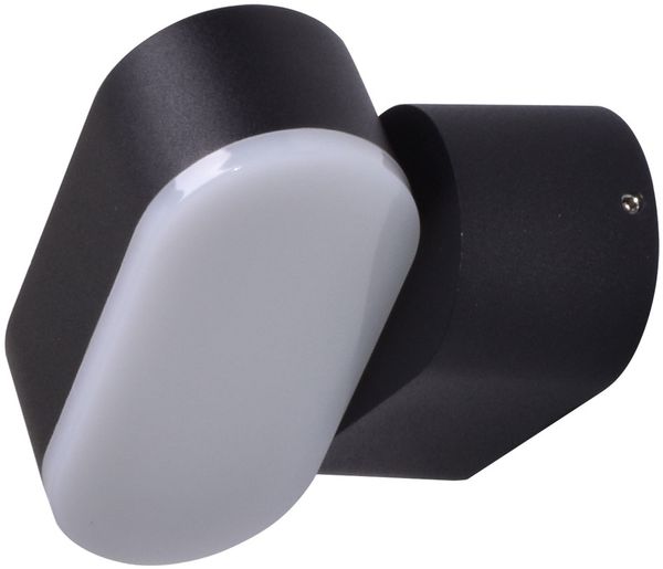 LED Wandlampe, schwarz, beweglich, B 11 cm