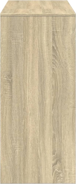 vidaXL Bartisch mit Regal Sonoma-Eiche 124x46x103,5 cm Holzwerkstoff 854393 Bild 4