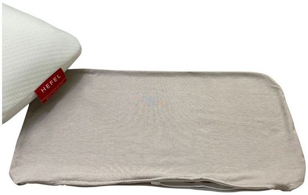 Hefel Kissenbezug für Reisekissen Sleep-Fit aus Jersey, (1 Stück), bis 60° C waschbar