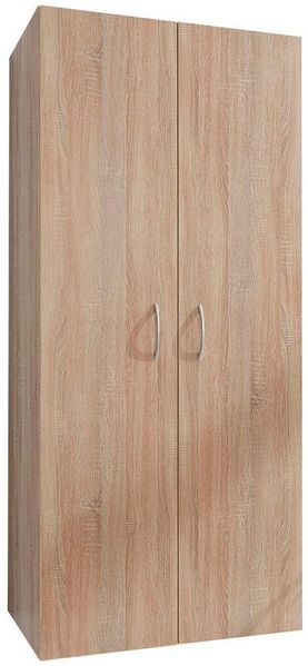 Kleiderschrank Multiraumkonzept Stauraumschrank 2-türig Farbe und Größe braun
