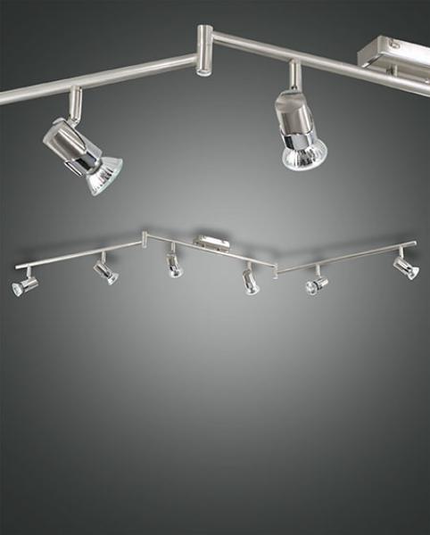 FABAS LUCE No. 2554-86-178 SpotALICE 6-flammig nickel satiniert