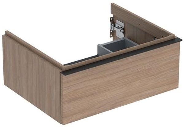Unterschrank iCon 1 Schublade 59 2x24 7 Eiche