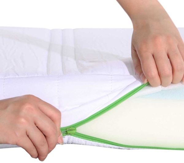 vidaXL Bettrahmen mit Matratze Braun 80 x 200 cm Massives Kiefernholz 3385946 Bild 8