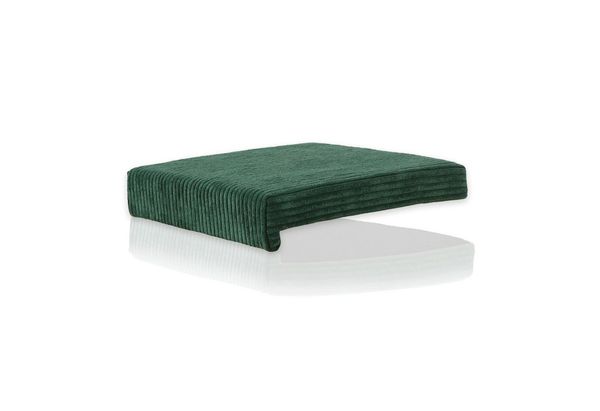 Lycce Bankauflage Bankauflage Klemmkissen 1 Leiste, Cordstoff extra Polsterung, (1 St), für Banktiefe ab 35 cm, verrutscht nicht, versch. Farben