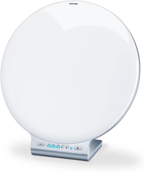 BEURER Tageslichtlampe TL 100 mit 10.000 Lux Lichtstärke bei 10 cm Abstand, Dimmfunktion, LED fest integriert, Farbwechsler, Stimmungslicht mit Farbwechselfunktion, Timer, Dimmer, Medizinprodukt