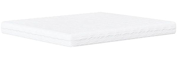 vidaXL Bett mit Matratze "Zadar" Schwarz 160x200 cm Kunstleder 3208873 Bild 6