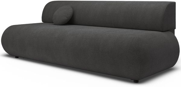 Selsey 'Armone' 3-Sitzer Sofa mit Schlaffunktion, Chenille, Graphit