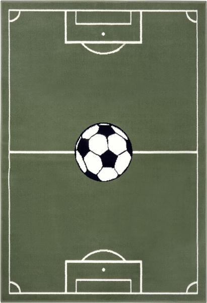 Kinderteppich Estádio Grün - 80x150x0,8cm