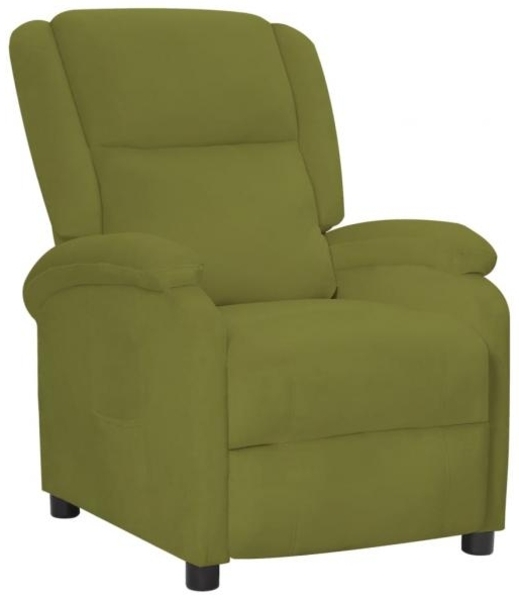 vidaXL Relaxsessel Hellgrün Samt 342402