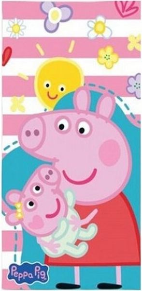 Peppa Pig Badetücher Peppa Wutz Little Love Strandtuch 70x140, 100% Polyester (1-St)