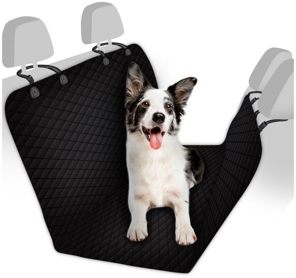 Wahre Tierliebe Tier-Autoschondecke Hundedecke Auto Rückbank, universelle Passform, waschbar