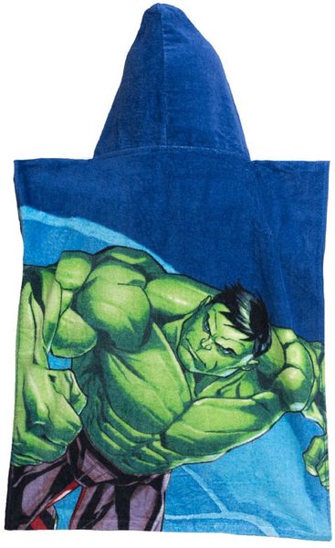 Avengers Hero Badeponcho mit Kapuze 50x115 cm
