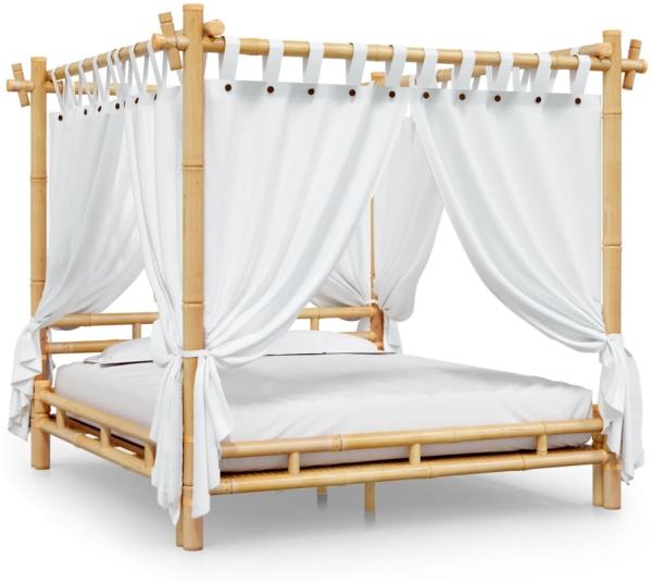 vidaXL Himmelbett 180x200 cm Bambus 340052