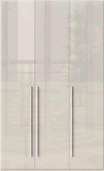 OTTO home Kleiderschrank Piano, UV lackiert, hochglänzend in beige oder weiß, FSC-zertifiziert (Made in Europe) in vielen Breiten, Höhe 224cm, mit Soft-Close Funktion