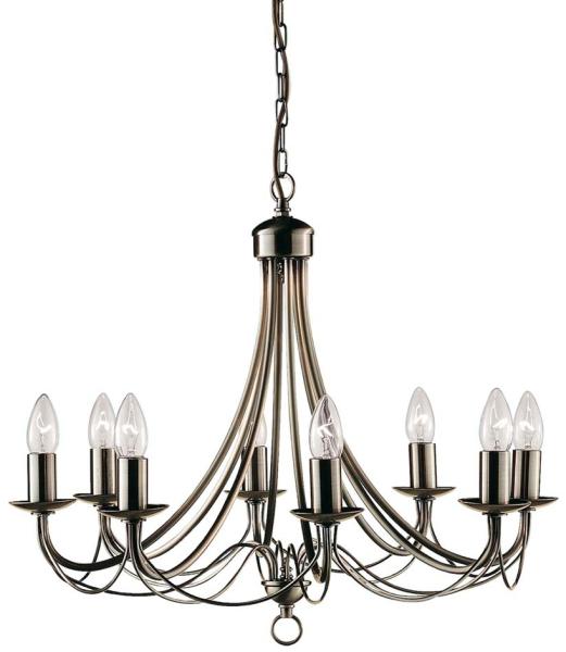 Deckenleuchte, Antik Messing, H 100 cm, MAYPOLE