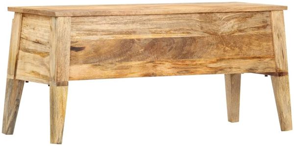 vidaXL Aufbewahrungstruhe 99 x 35 x 48 cm Massivholz Mango 286462