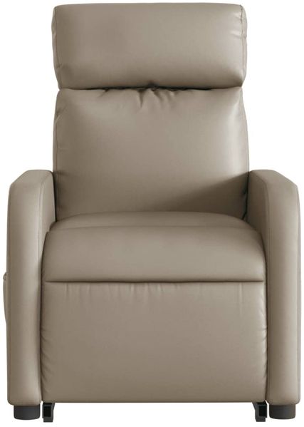 vidaXL Massagesessel mit Aufstehhilfe Elektrisch Cappuccino Kunstleder 3206776 Bild 8