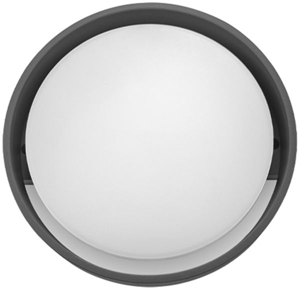 12w LED Wandleuchte Wandlampe Fassadenleuchte 840 Lumen | rund | IP65 | für innen und Außenbereich Warmweiß Bild 2