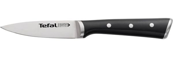 Tefal 'Ice Force' Schälmesser, Edelstahl schwarz, 9 cm