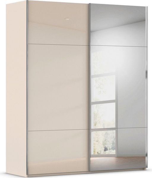 rauch Schwebetürenschrank Kleiderschrank Schrank Garderobe Schlafzimmerschrank CONTIDO (3 verschiedene Ausstattungen BASIC/CLASSIC/PREMIUM (inkl. SOFT-CLOSE) aus hochwertigem Material in 6 Breiten 2 Griff-Farben MADE IN GERMANY