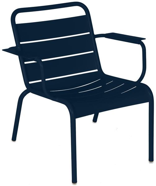 Luxembourg Lounge-Sessel Abyssblau