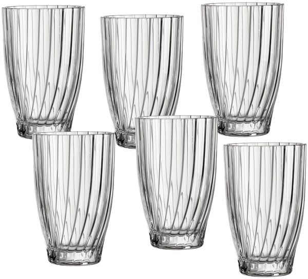 Ritzenhoff & Breker Gläser-Set Samba, 6-tlg, Glas, je 350 ml