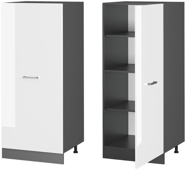 Vorratsschrank R-Line Weiß Hochglanz 60 cm Vicco Bild 5