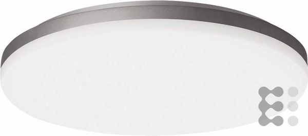 Spittler WL270 opal 18/24W 830/840 grau IP20 LED-Deckenleuchte