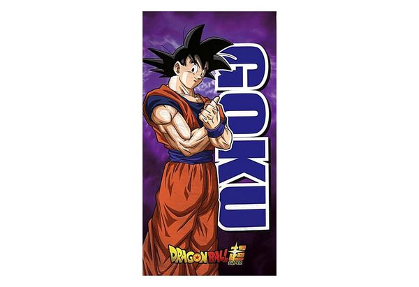Dragon Ball Badetuch Son Goku, Mikrofaser, Strandtuch 70 x 140 cm schnelltrocknend