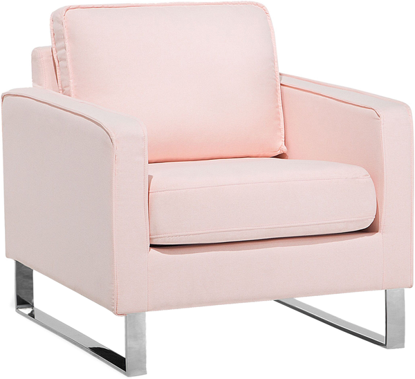 Sessel Polsterbezug rosa VIND