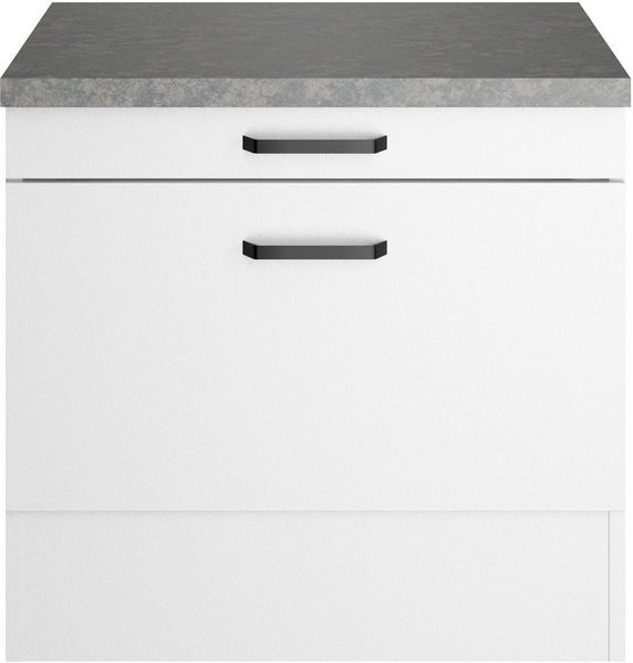 OPTIFIT Unterschrank OPTImulti Breite 60 cm, mit 1 Tablar für Wäschekorb, 1 Auszug